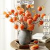 Cành quả hồng giả kết cây - Decor khách sạn, quán ăn, phòng khách sang trọng - Cảnh Nhi Flower