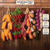 Một Dây tỏi ớt giả, dây củ quả nông sản, quả trang trí Lễ tết, trường học - Cảnh Nhi Flower