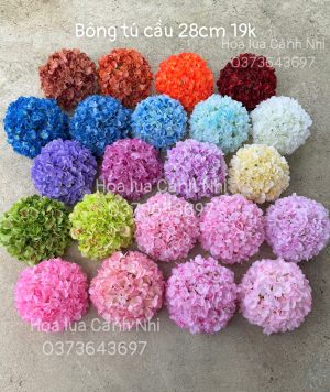 Tú cầu 28 cm - 10 bông